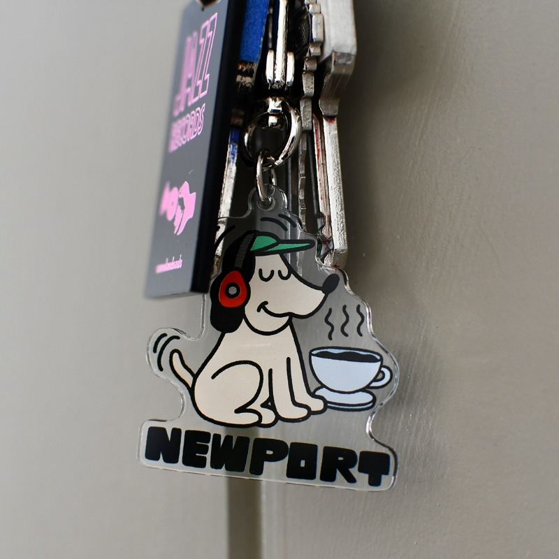 [key ring] Newport Dog